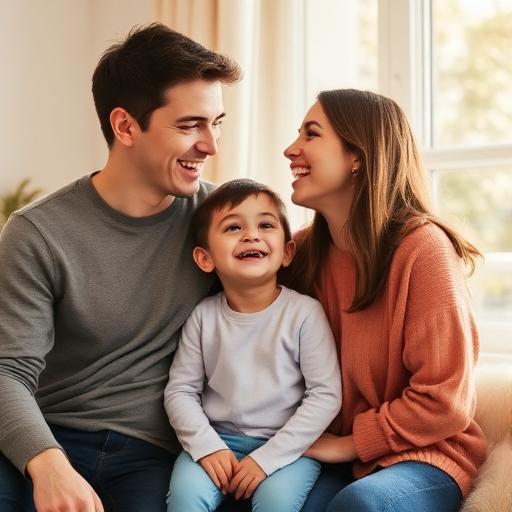 Family photo magnet idea