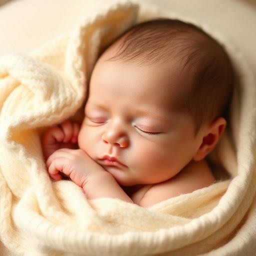 Newborns photo magnet idea